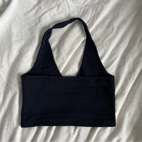 Brandy Melville black halter top - Picture 2 of 3
